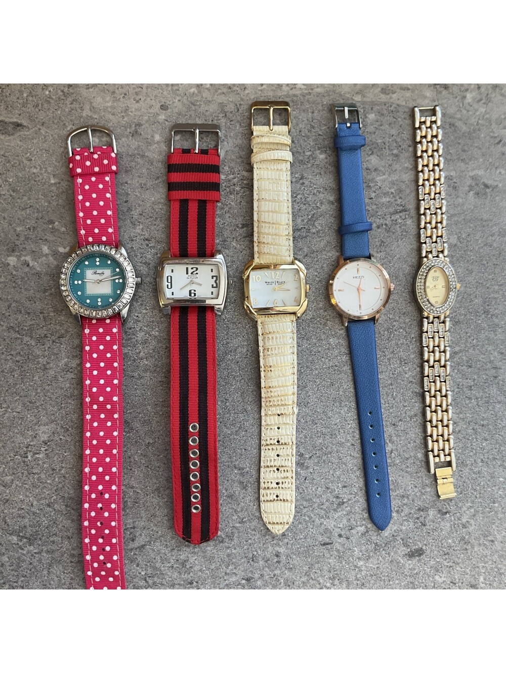 Great Lot Of Five Womens Watches All Five Watches Run Great Lot A10